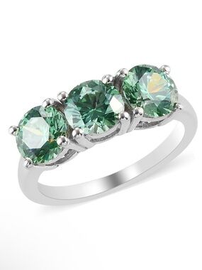 SWAROVSKI Fancy Green Zirconia Ring